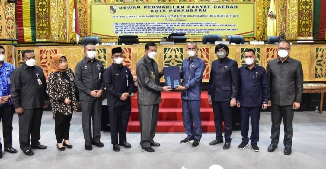 Selama 2021, DPRD Pekanbaru Sahkan Tujuh Perda