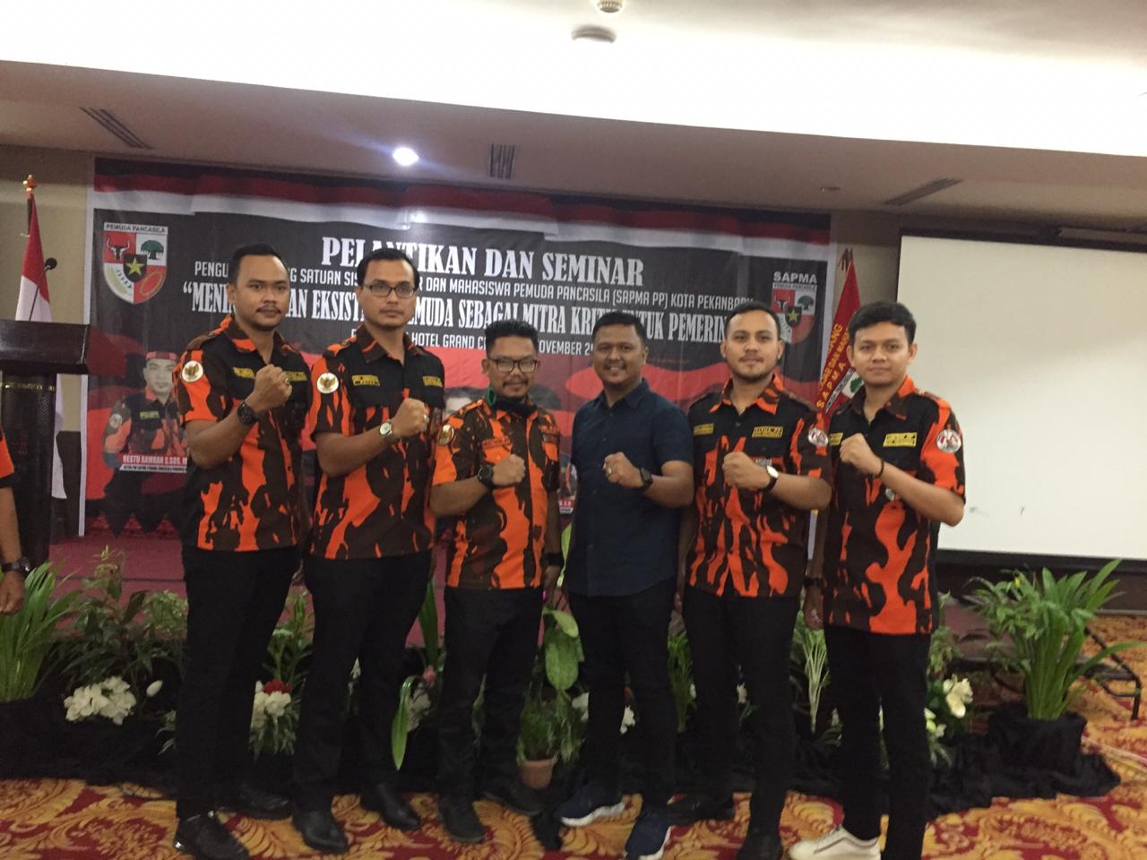 Restu Rambah Perkenalkan M Yasir Sebagai Kandidat Calon Ketua KNPI Pekanbaru