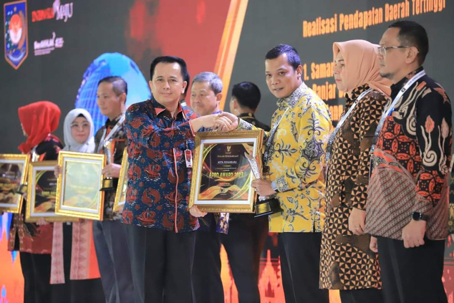 Dua Penghargaan Diborong Pemko Pekanbaru di APBD Award 2023