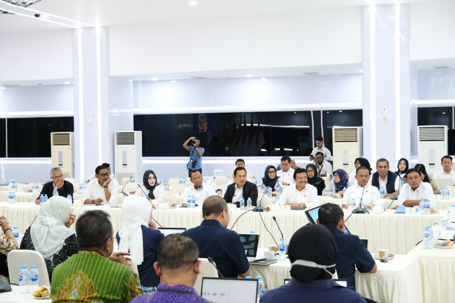 Kementerian ATR/BPN Rapat Penanganan Isu Strategis Dengan BUMN Tangani Tiga Tugas Prioritas Presiden