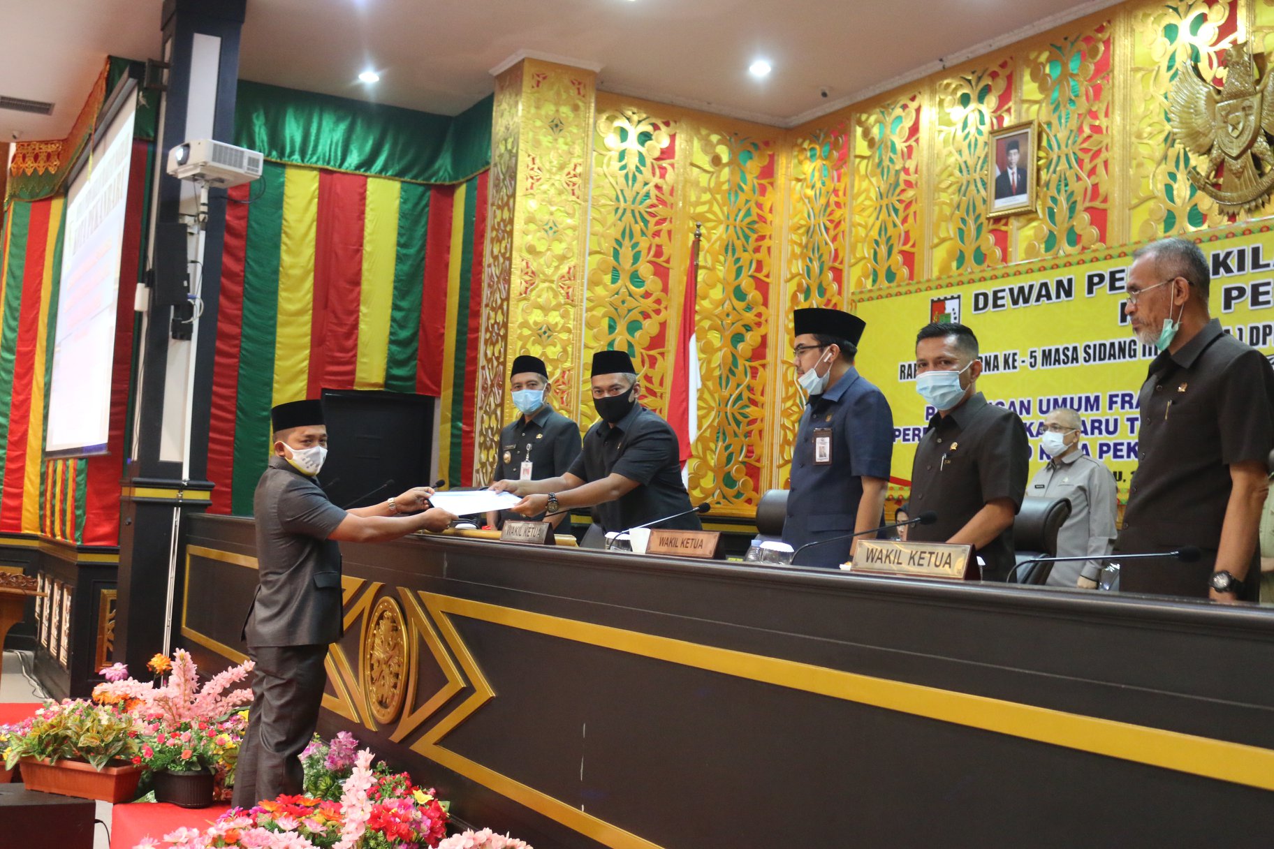 Rapat Paripurna Laporan Reses Anggota DPRD Pekanbaru