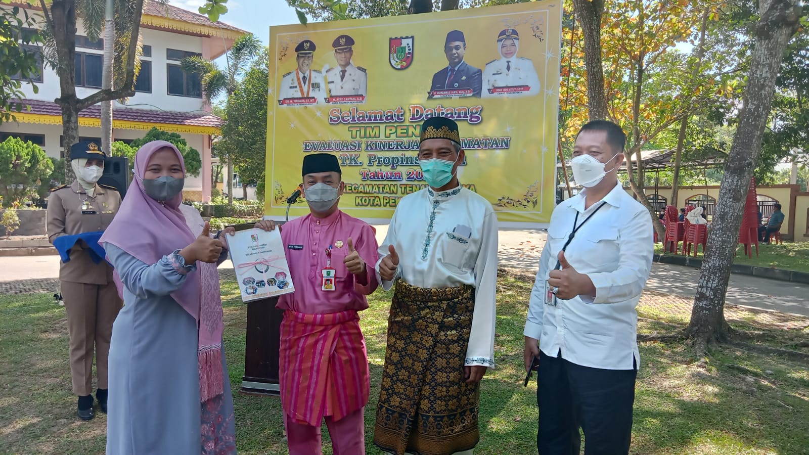 Wawako Ayat Optimistis Tenayan Raya Juara Lomba EKK Tingkat Riau 2021
