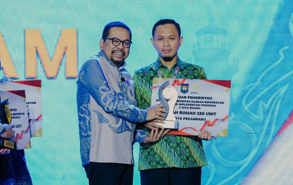 Pekanbaru Raih Juara II Program 3 Juta Rumah, Dapat Bantuan Bedah 250 Rumah