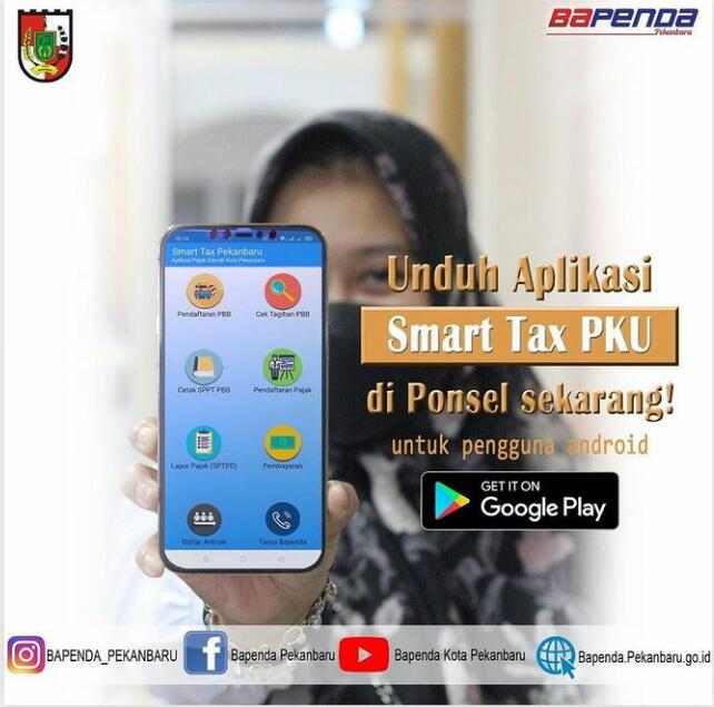 Lewat Aplikasi Smart Tax Mudahkan Wajib Pajak Pekanbaru