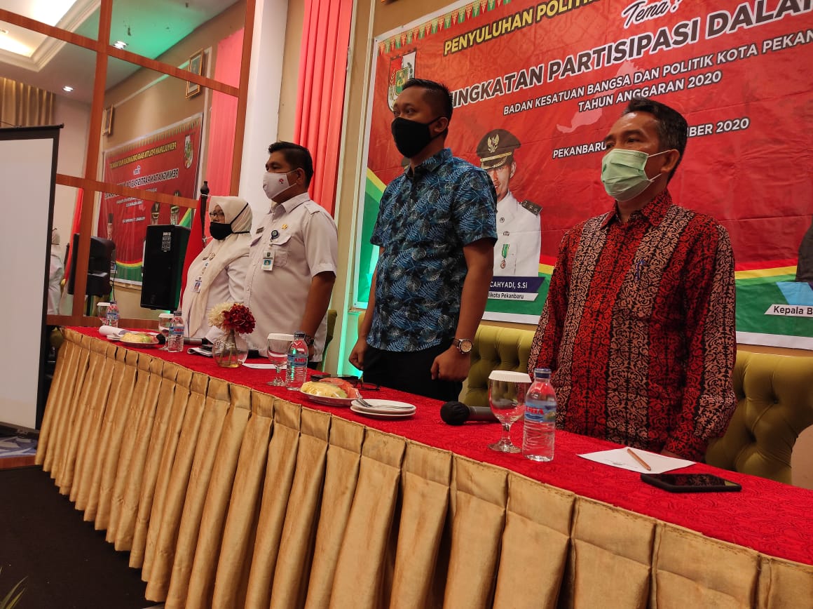 Kesbangpol Pekanbaru Adakan Penyuluhan Politik Bagi Organisasi Masyarakat Kecamatan Marpoyan Damai