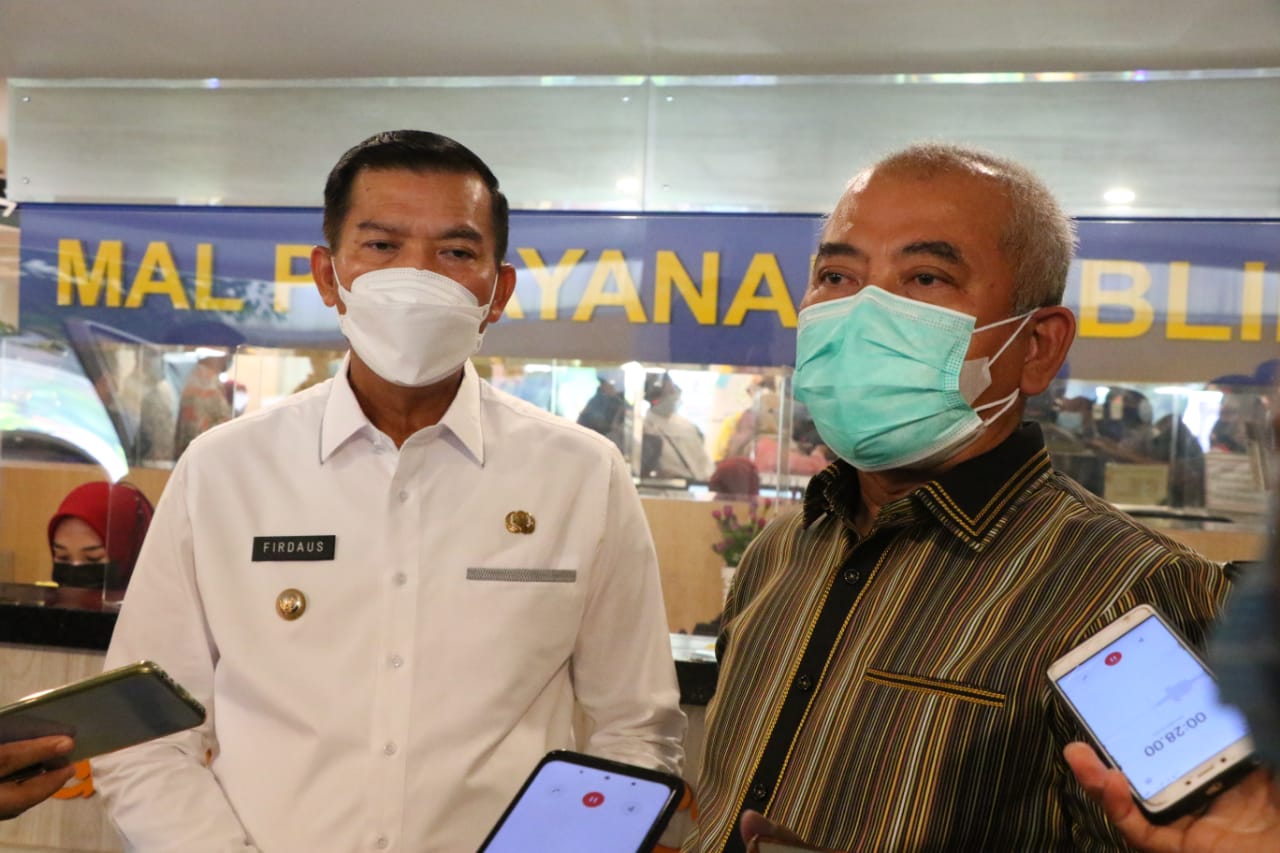 Wako Pekanbaru Apresiasi Kedatangan Wako Bekasi Ke MPP Pekanbaru