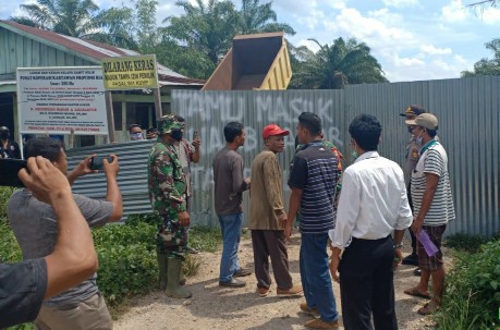 Didatangi Sekelompok Orang, Puskopkar Riau Beberkan Alasan Kuasai Lahan Kebun Sawit di Rohul