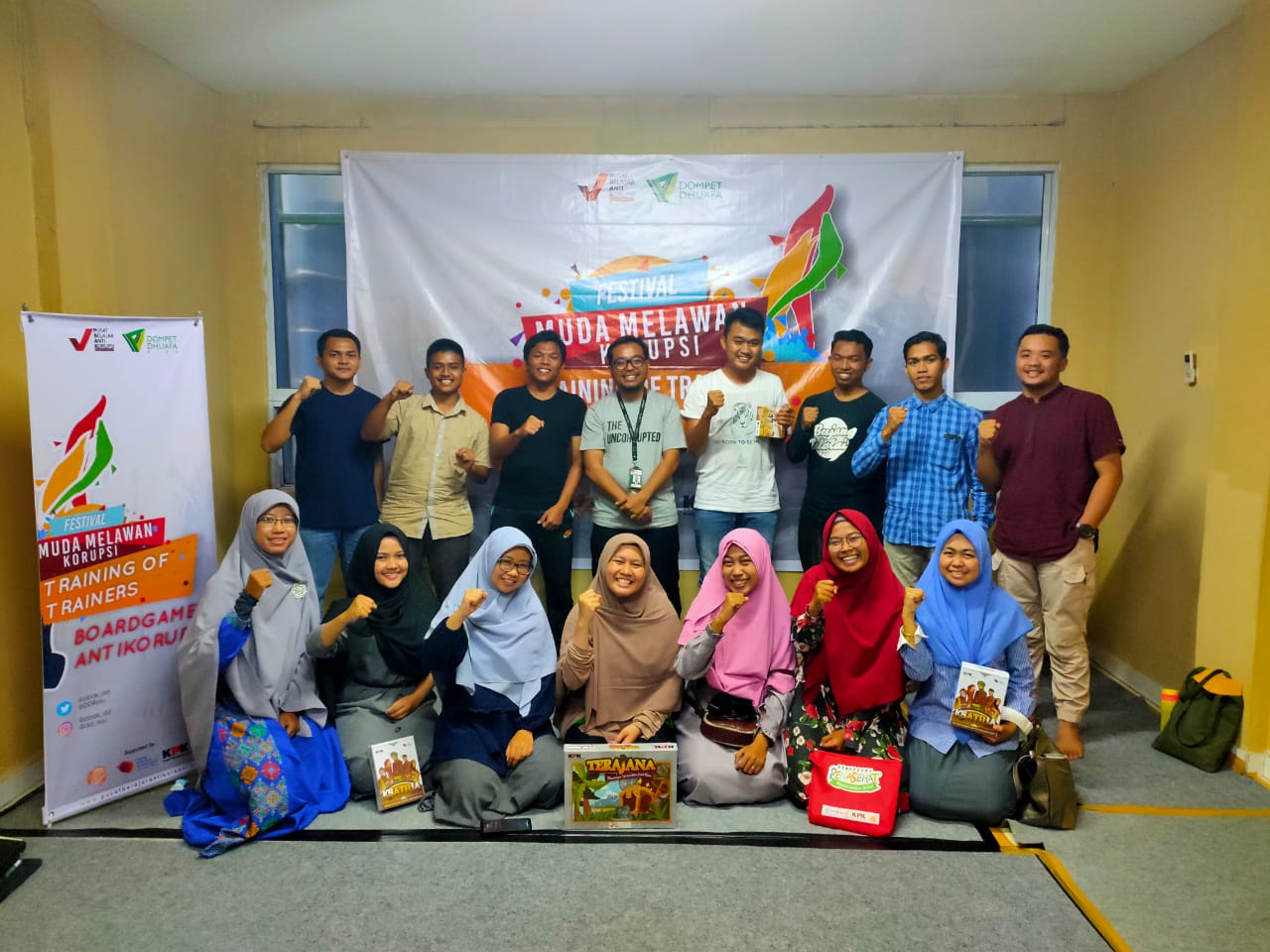 Hari Anti Korupsi Sedunia, PBAK dan Dompet Dhuafa Riau Gelar Kelas dan ToT Boardgames Anti Korupsi