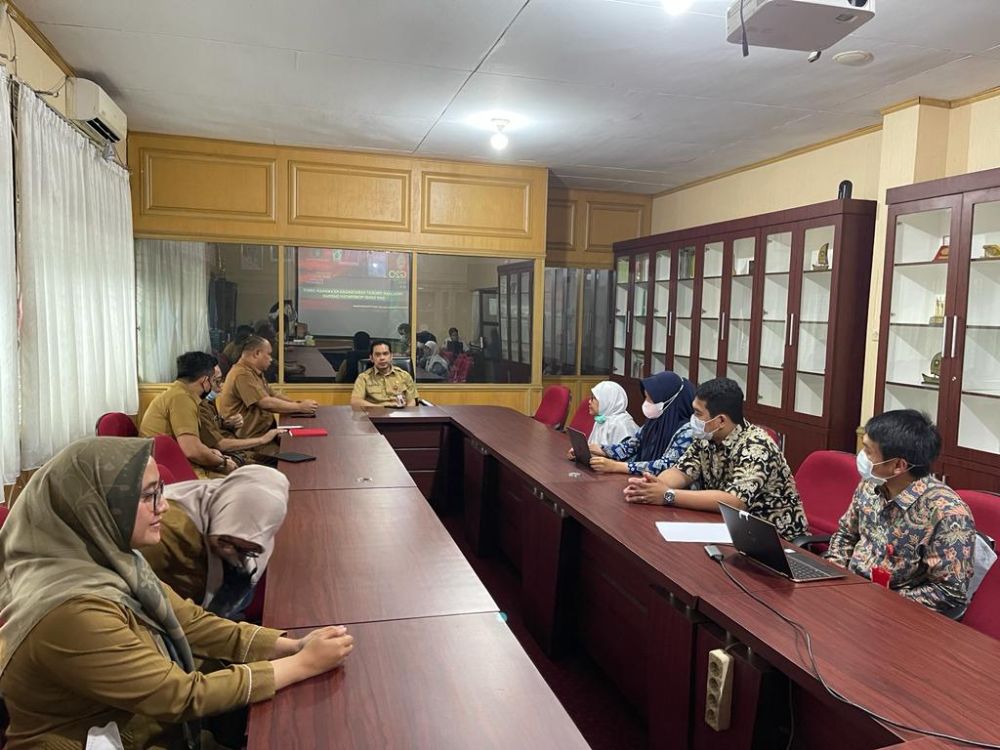 BSSN Lakukan Penilaian Tingkat Kematangan Keamanan Siber dan Sandi di Diskominfotik Provinsi Riau