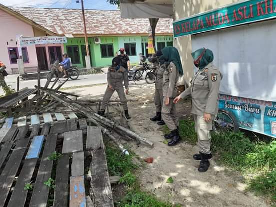 Satpol PP Sudah Tertibkan 7 Lokasi Pasar Kaget