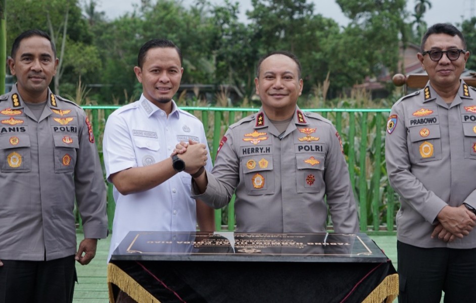 Wako Agung Apresiasi Program Tabung Harmoni Hijau Polda Riau