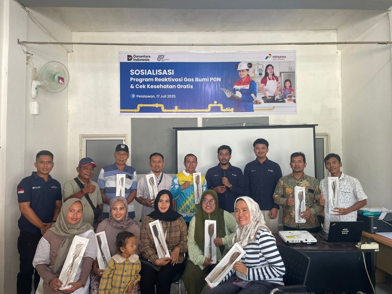 Warga Antusias Kembali Berlangganan Jargas, Gratis Biaya Pengaliran dan Pemasangan Meter