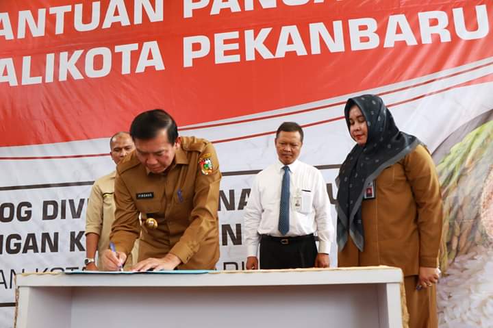Wako Pekanbaru Luncurkan BPNT 