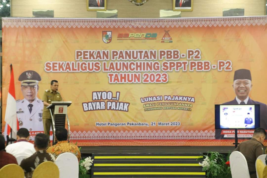 Permudah Bayar PBB, Pj Wali Kota Pekanbaru Launching ASIAP