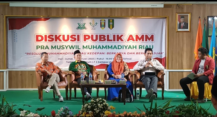 Diskusi Publik AMM Riau, Beri Resolusi untuk Muhammadiyah Riau Kedepan
