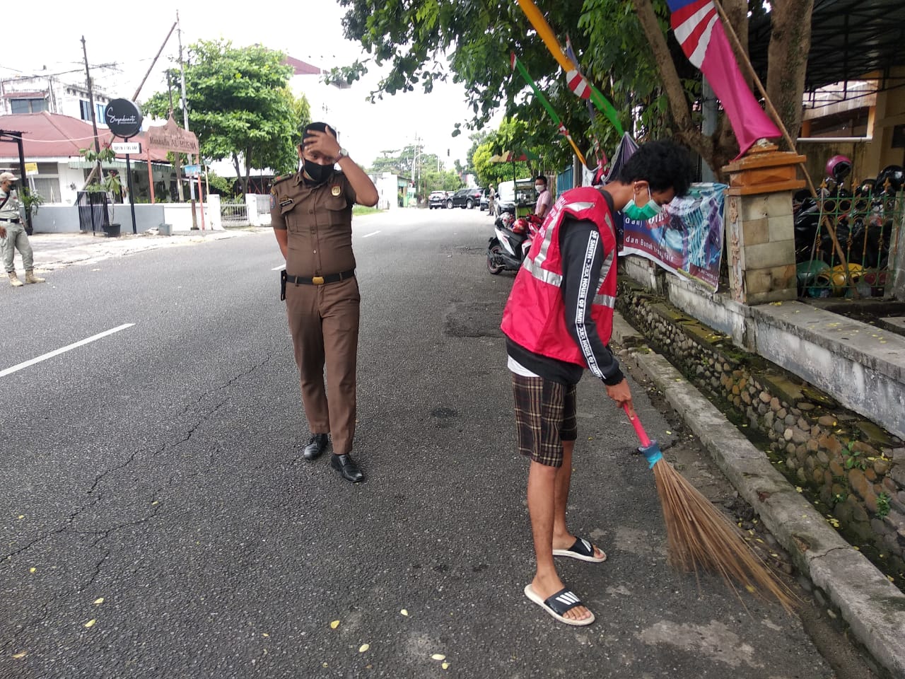 Tim Gabungan Jaring 248 Pelanggar Protokol Kesehatan di Pekanbaru