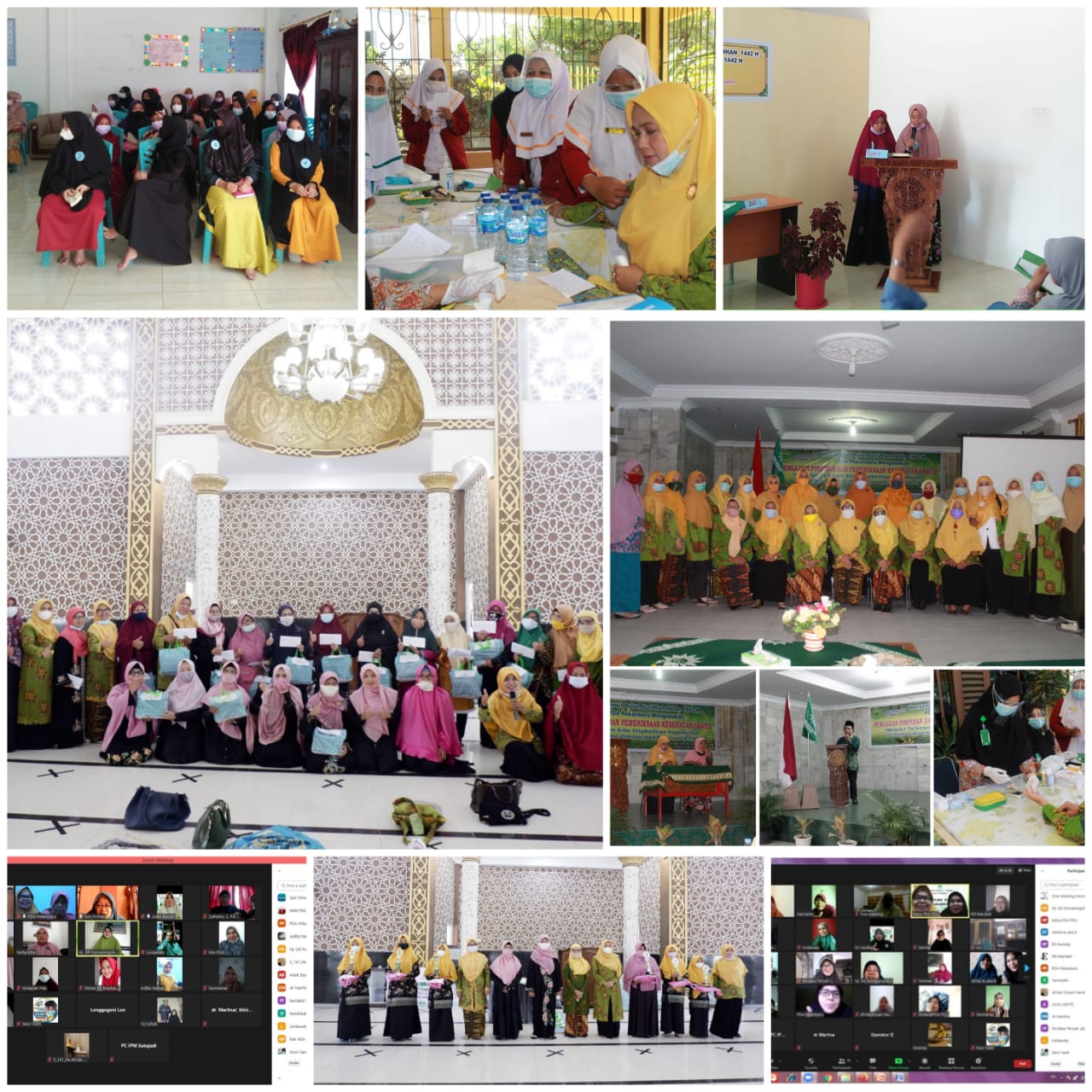 Santunan Rutin dan Gebyar Ramadan PD Aisyiyah Kota Pekanbaru sempena Milad Aisyiyah ke 104