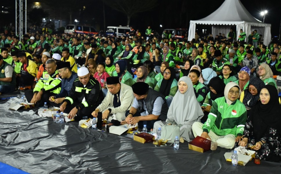 Wako Agung Ajak Sahur On The Road 2 Ribu Driver Ojol