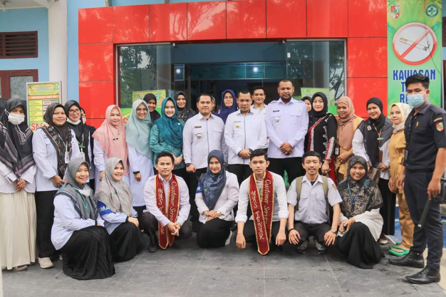 Pj Wali Kota Kunjungi Puskesmas Tenayan Raya
