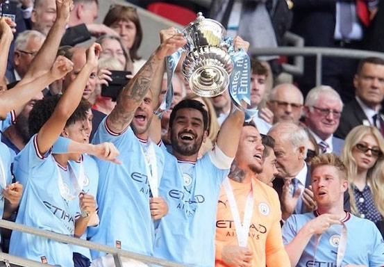 Selamat! Manchester City Juara FA Cup 2022/2023
