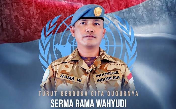 Jenazah Serma Rama Wahyudi akan Tiba di Riau 2 Juli