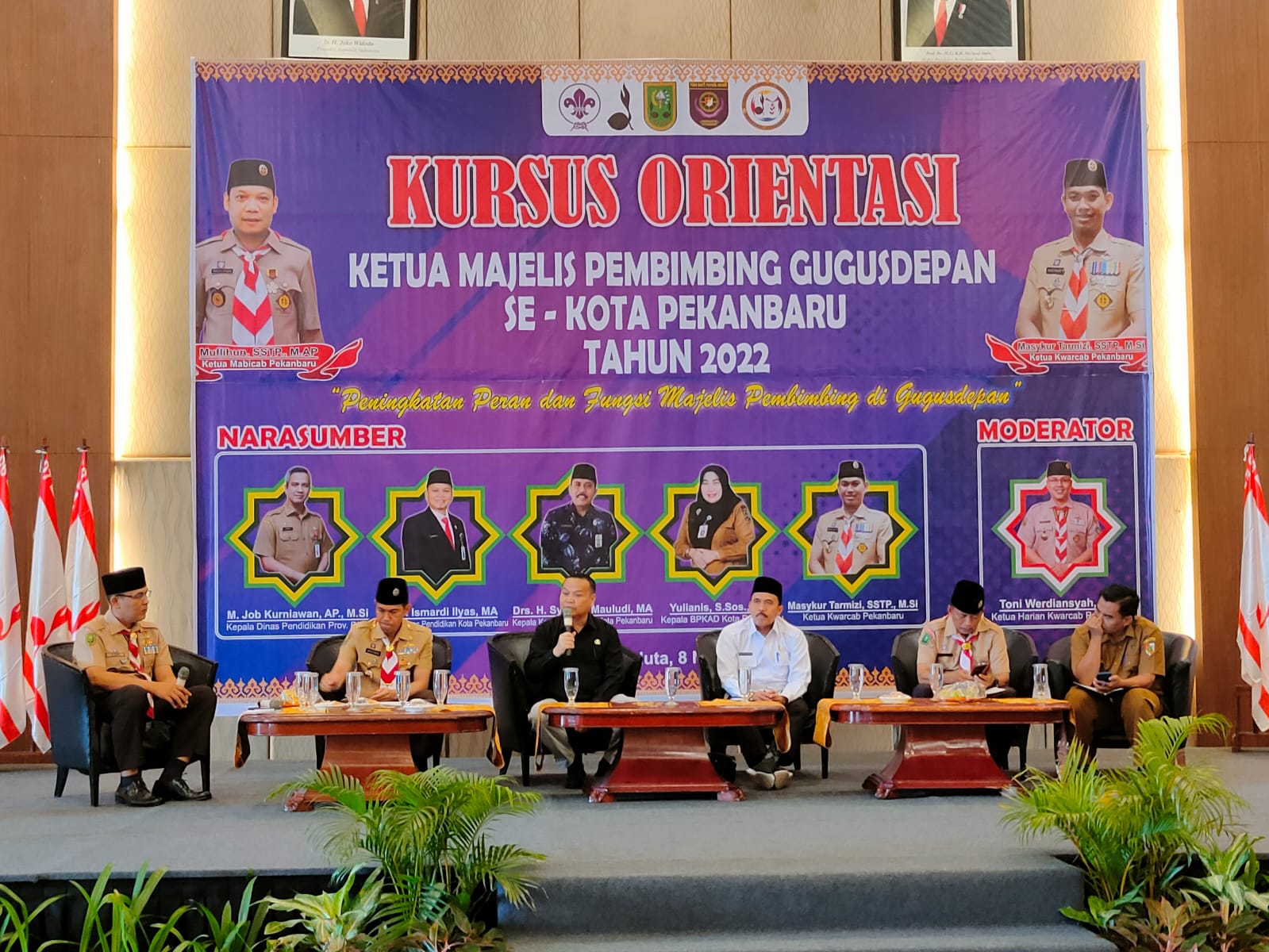 Gelar Orientasi Kepramukaan, Kwarcab Pekanbaru Dorong Gugus Depan Lebih Giat