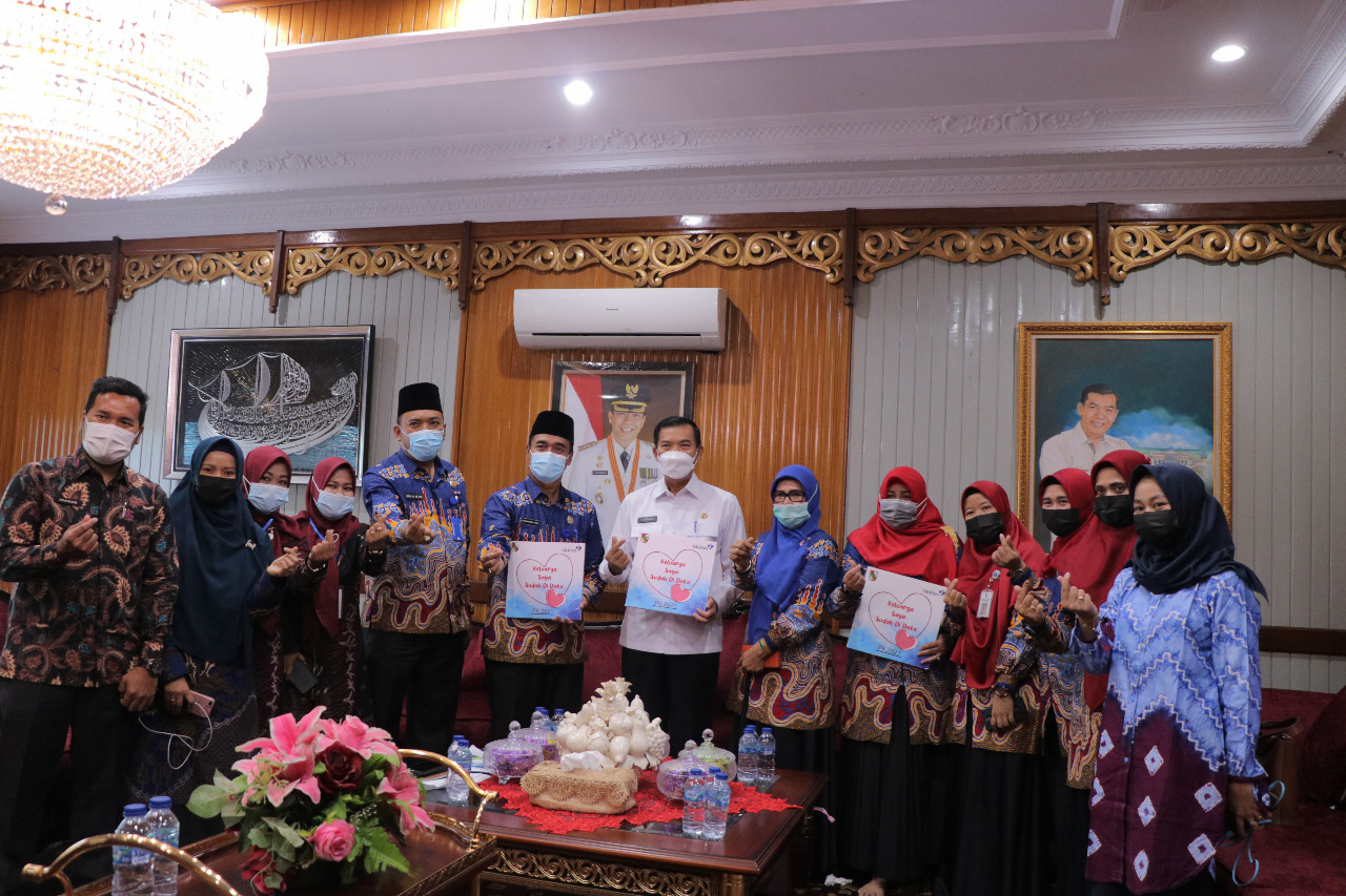 Wali kota Jadi Orang Pertama Jalani Pendataan Keluarga Tahun 2021 di Kota Pekanbaru