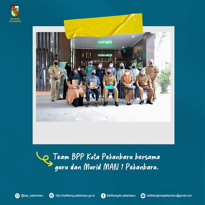 Balitbang Pekanbaru Apresiasi Inovasi dari MAN 1 Pekanbaru