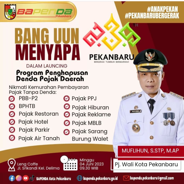 Program Penghapusan Denda Pajak Hadir di 'Bang Uun Menyapa'