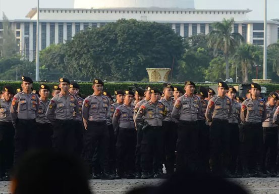 9 Ribu Polisi Siaga Amankan Reuni 212 Hari Ini