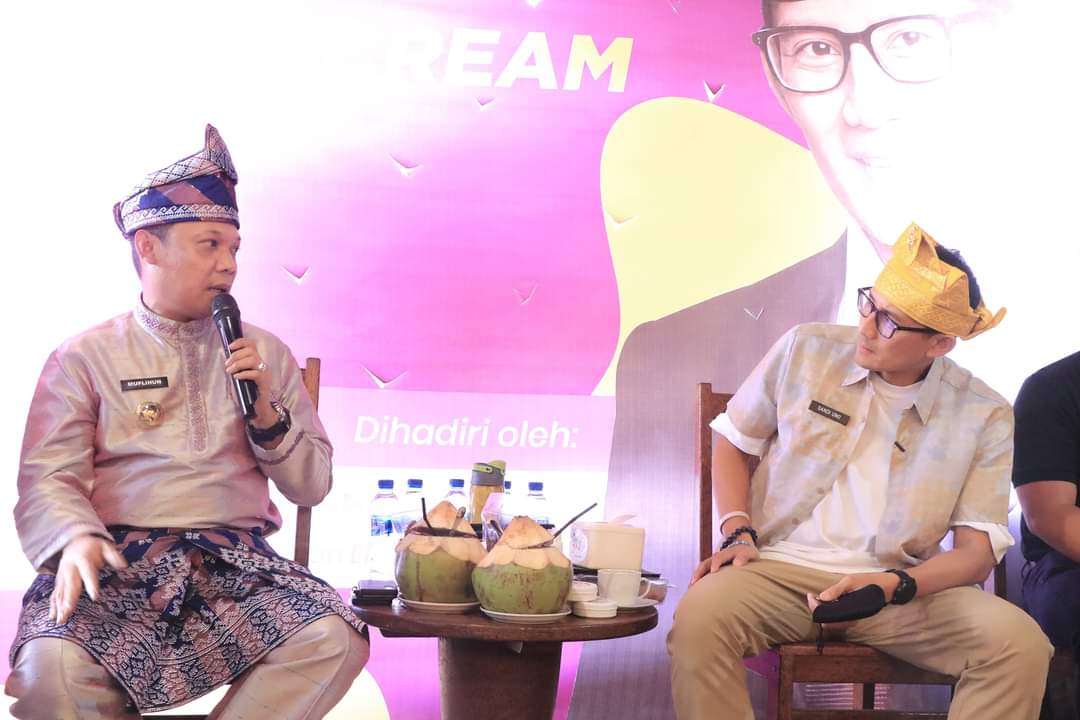 Dampingi Sandiaga Uno, Pj Wako Hadiri Pelatihan Pembuatan Sabun Cream di Pekanbaru