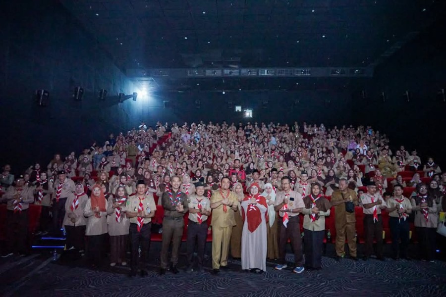Media Edukasi Pembentukan Karakter, Wawako Pekanbaru Ajak Pelajar Saksikan Film Pramuka