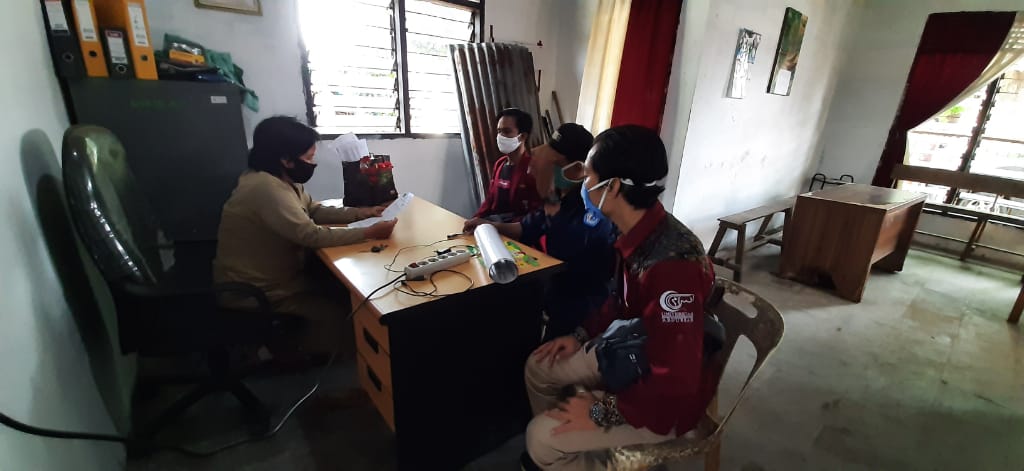 PC IMM Pekanbaru Bagikan Masker dari Dinkes Riau ke Masyarakat