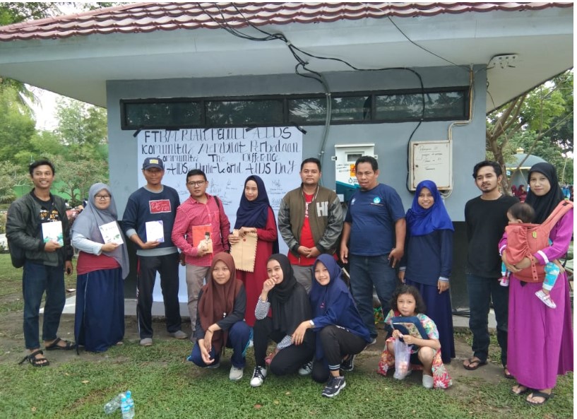 1 Desember 2019 Hari AIDS se Dunia, FTBM Riau Sosialisasikan Bahaya AIDS