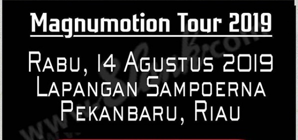 Jelang Konser Magnumotion Slank 'Mantap Melangkah Tour 2019' di Pekanbaru