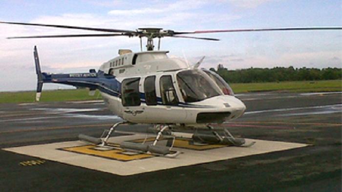 Asap Tebal, Helikopter Gubri Sempat Tertahan di Dumai