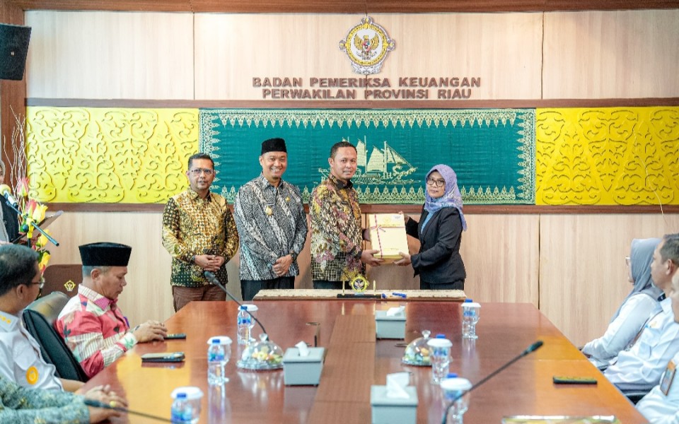 Raih WDP Dari BPK, Wako Pekanbaru Salahkan 'Pemimpin' Terdahulu