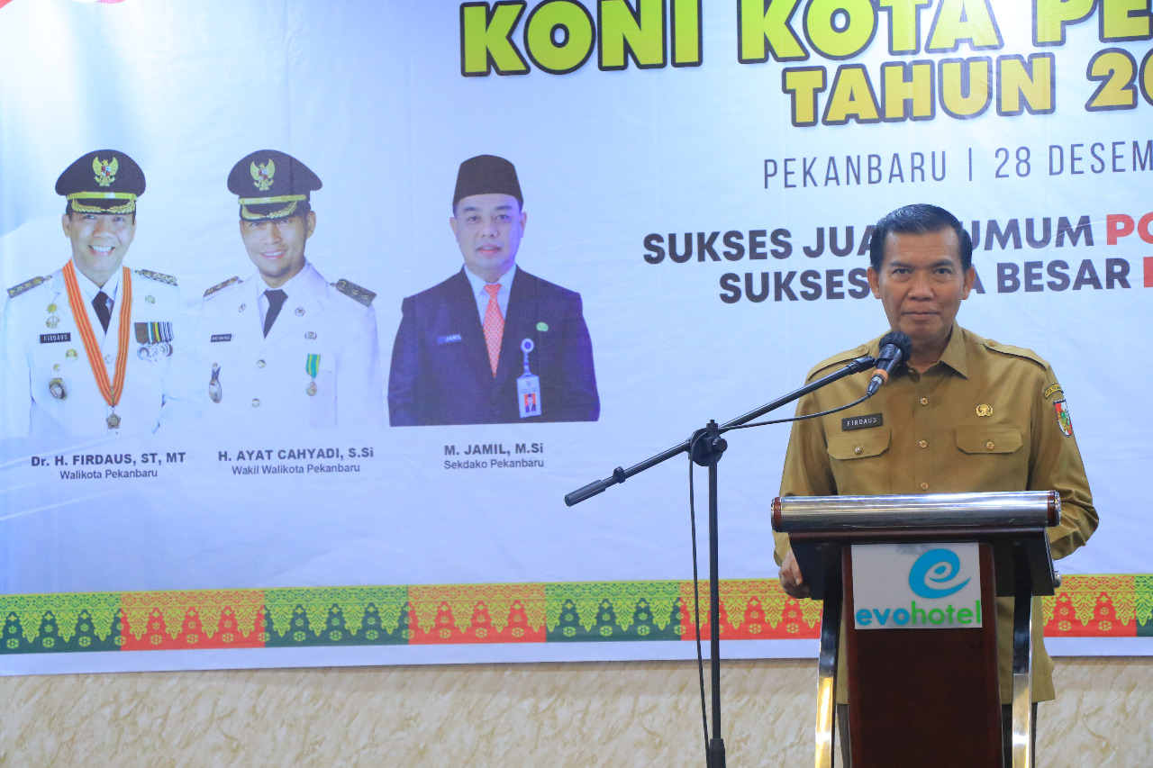Wako Pekanbaru Dorong Lakukan Pembinaan Terhadap Atlet Muda