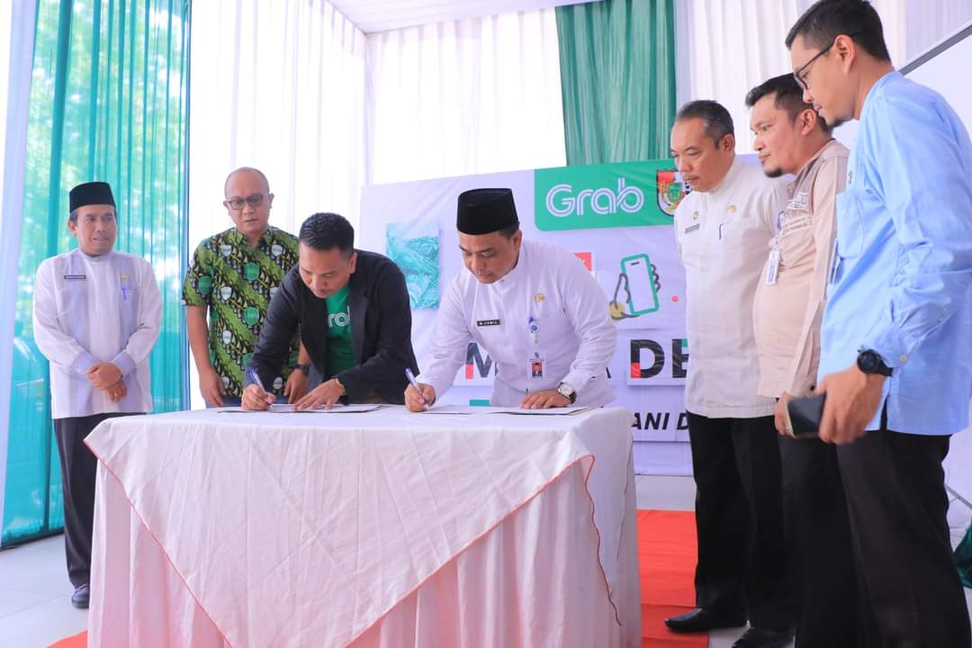 MoU dengan Grab, Sekdako Pekanbaru Ajak Masyarakat Manfaatkan Digitalisasi