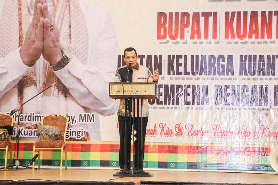 Halal bi Halal IKKS, Pj Wako Sampaikan Terima Kasih Kepada Warga Kuansing di Pekanbaru