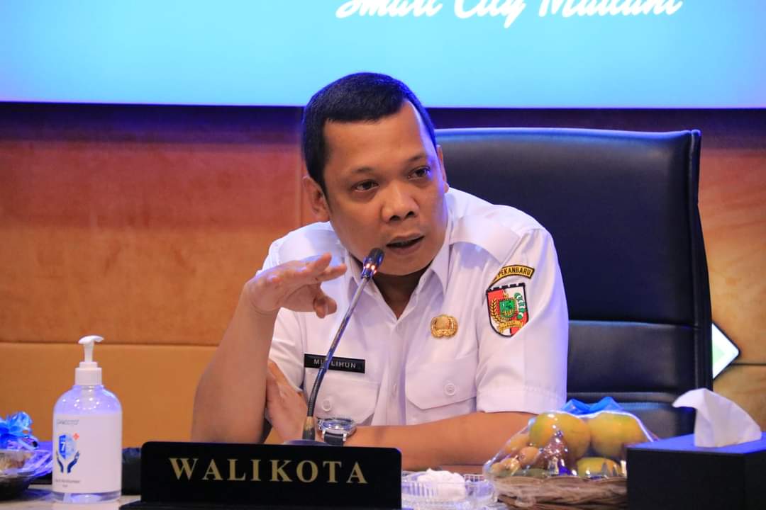 Kasus Covid-19 Naik, Pj Wako Pekanbaru Imbau Masyarakat Kurangi Bepergian ke Luar Kota