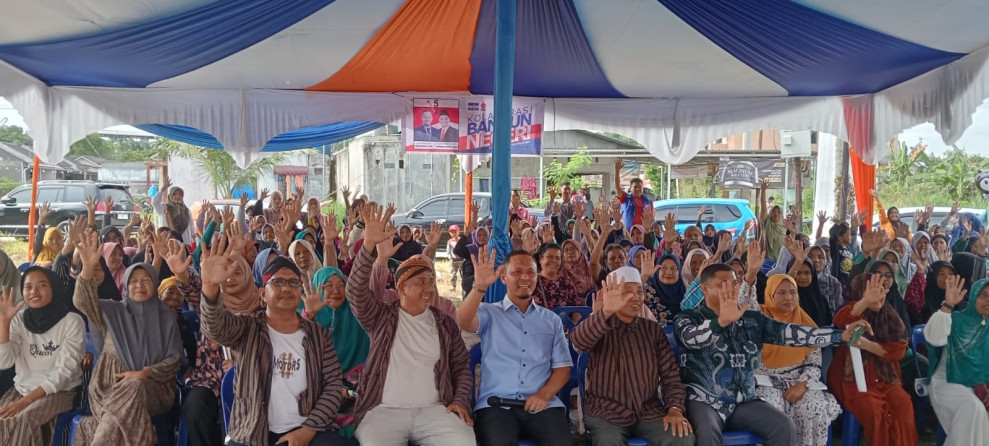 Tak Mau Dianaktirikan Dalam Pembangunan, Warga Kelurahan Umban Sari Berharap Agung Nugroho Jadi Wali