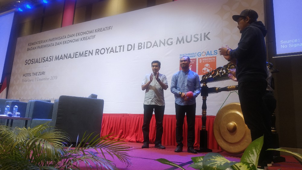 Kementrian Pariwisata Dorong Pelaku Musik dan Pencipta Lagu di Riau Gabung di MLK