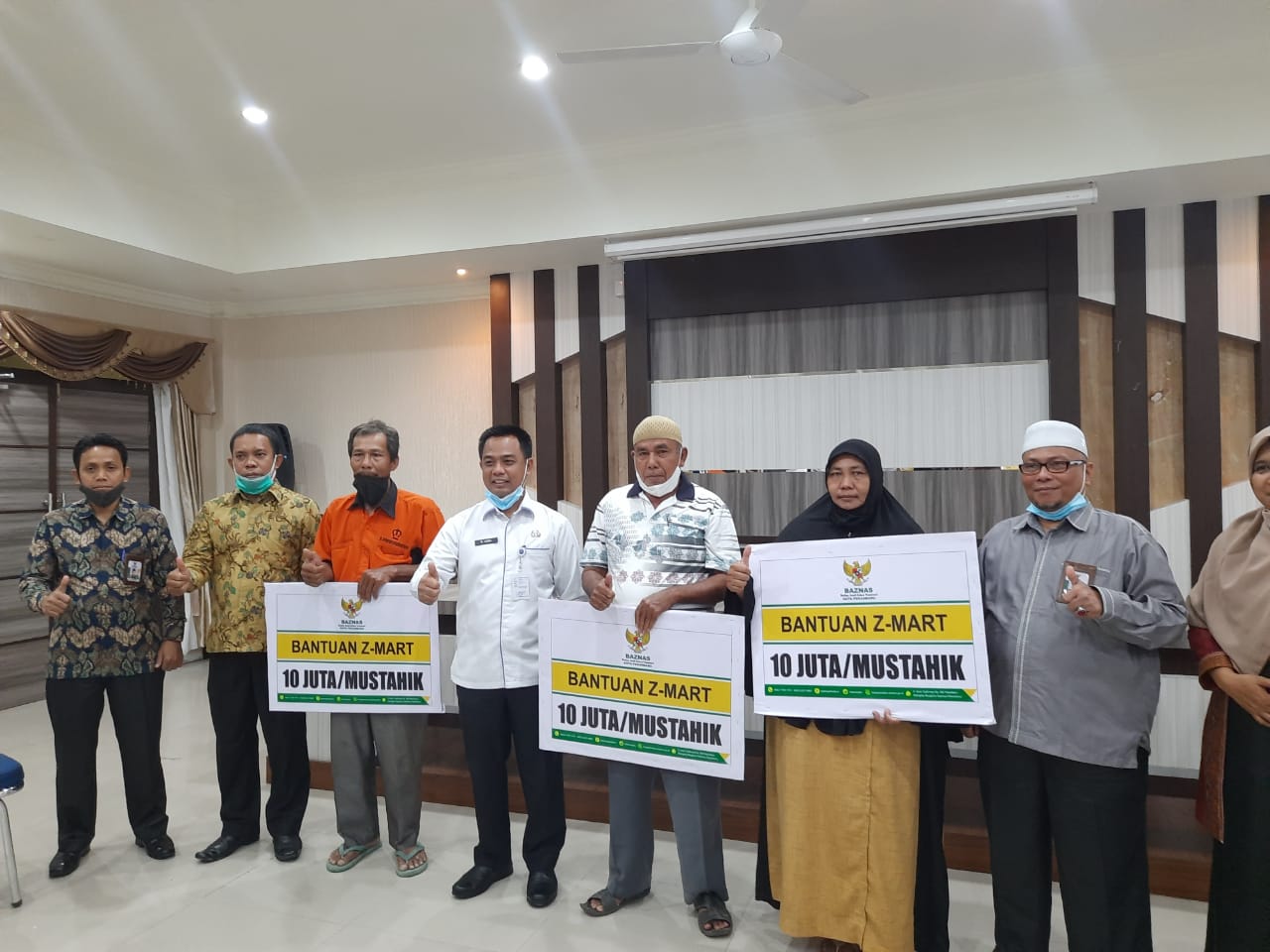 40 Warga Kurang Mampu Terima Bantuan dari Program Z-Mart